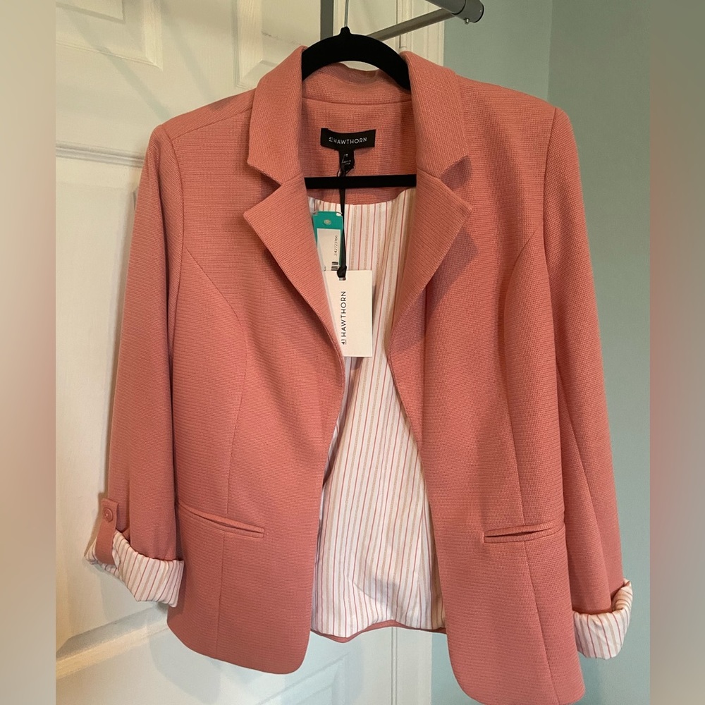 COPY - 41 Hawthorn rose gold blazer. Size medium.